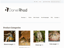 Tablet Screenshot of danielrhod.com